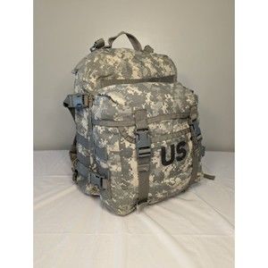 COPY - US ARMY ACU ASSAULT PACK 3 DAY MOLLE II BACKPACK Made in USA with Stiff…